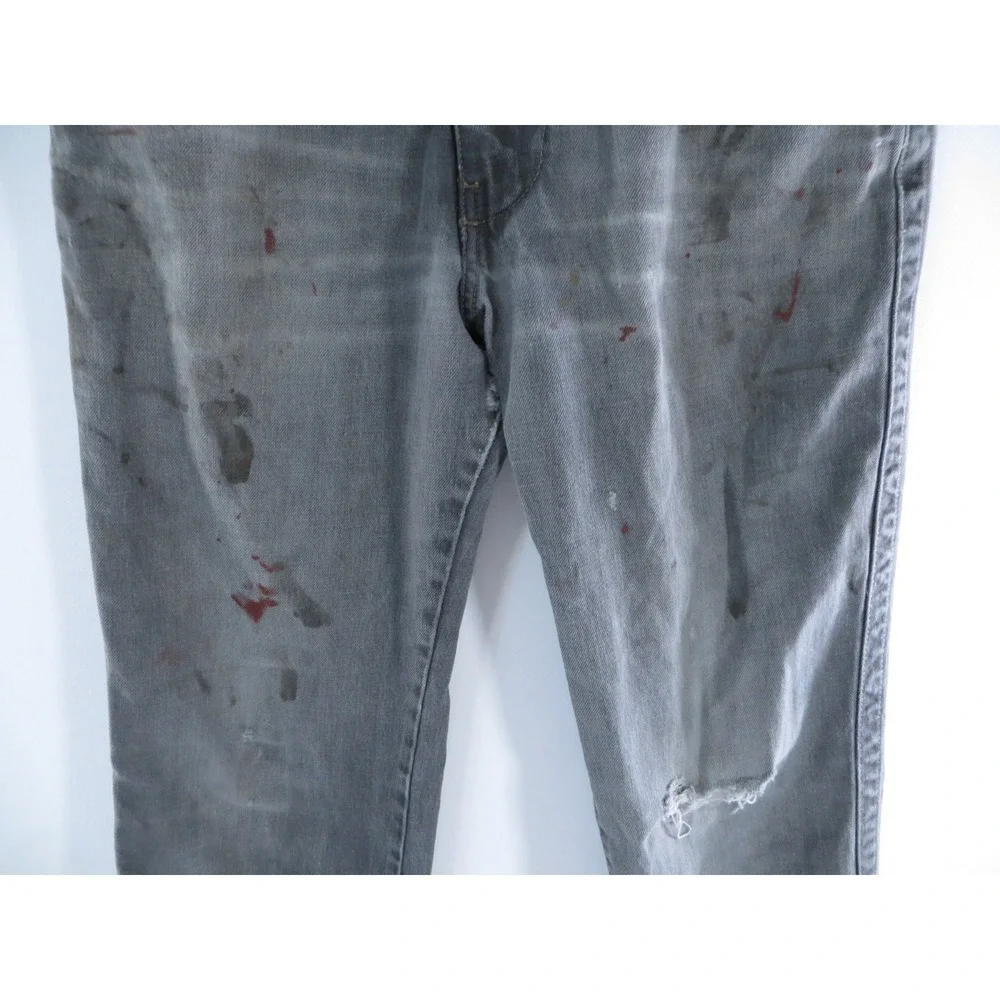 Vintage Diesel Roody Mens Distressed‎ Gray Jeans 31x29 Tag 31